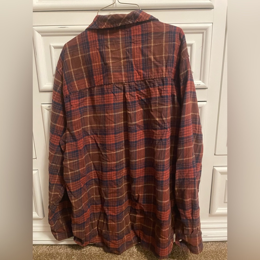 Men’s Long Sleeve Flannel - Picture 2 of 3